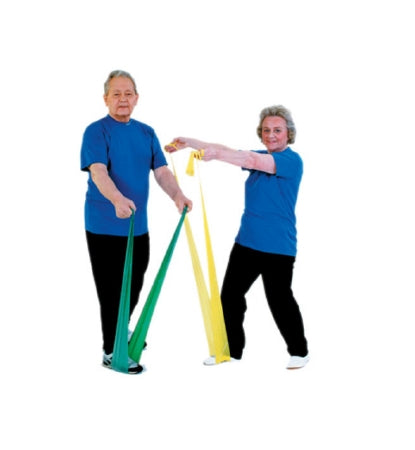 Fabrication Enterprises Exercise Resistance Band TheraBand® Blue 5 Inch X 25 Yard Heavy Resistance - Each - 10-1239-EA