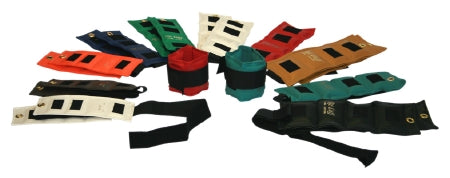 Fabrication Enterprises Weight Cuff Set 20 Piece Set / Adjustable Cuff Style The Cuff® Original Economy Set 1/4 lbs. / 1/2 lbs. / 3/4 lbs. / 1 lbs. / 1-1/2 lbs. / 2 lbs. / 2-1/2 lbs. / 3 lbs. / 4 lbs. / 5 lbs. - Each - 10-0252-EA