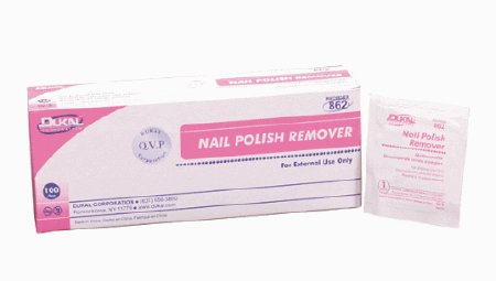 Dukal Nail Polish Remover Pad Dukal® 50 mm X 57 mm - Box of 100 - 862-BX