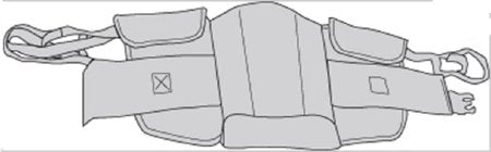 Drive Medical Patient Sling 2 Point Buckle - Each - 13263E-EA