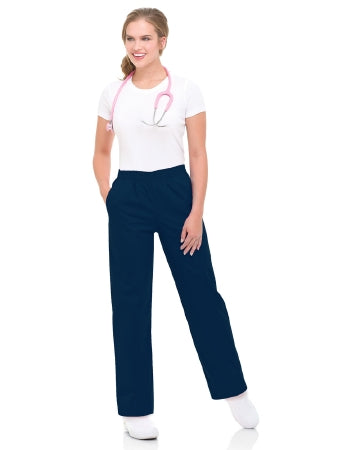 Landau Uniforms Scrub Pants Large / Petite Navy Blue Female - Each - 8327BNPPLG-EA