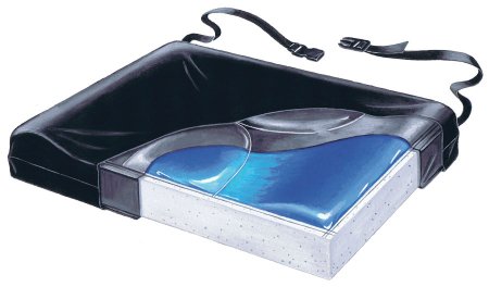 Skil-Care Seat Cushion Stability Plus 20 W X 16 D X 2-1/2 H Inch Foam / Gel - Each - 751048-EA