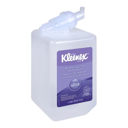 Kimberly Clark Hand Sanitizer Kleenex® Ultra 1,000 mL Ethyl Alcohol Foaming Dispenser Refill Bottle - Each - 34700-EA