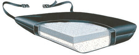 Skil-Care Wedge Seat Cushion Ultra-Cushion 20 W X 16 D X 4-1/2 H Inch Foam - Each - 754164-EA