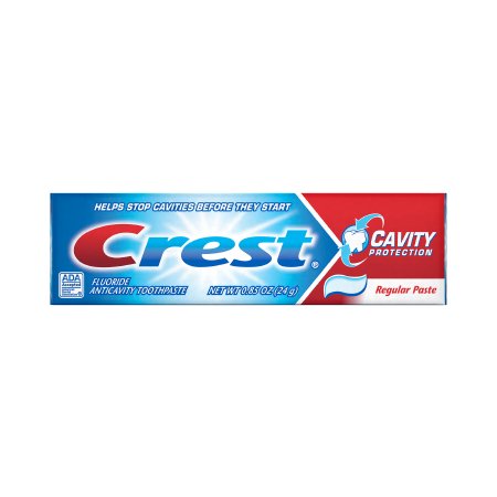 Procter & Gamble Toothpaste Crest® Regular Flavor 0.85 oz. Tube - Each - 00037000305019-EA