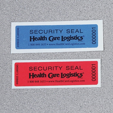 Health Care Logistics Tamper-Evident Tape 1 X 3-5/8 Inch Laminated - Pack of 1 - 7957B-PK