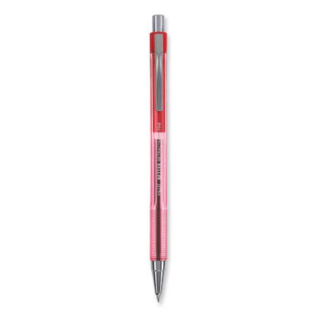 Pilot® Better Ballpoint Pen, Retractable, Fine 0.7 mm, Red Ink, Translucent Red Barrel, Dozen - DZ/1 - PIL-30002-DZ
