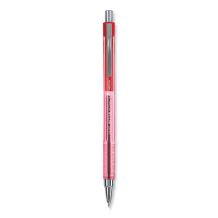 Pilot® Better Ballpoint Pen, Retractable, Medium 1 mm, Red Ink, Translucent Red Barrel, Dozen - DZ/1 - PIL-30007-DZ