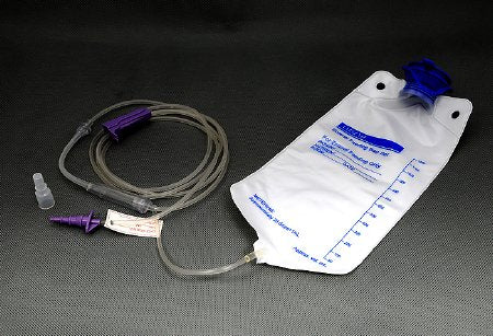 Amsino International Enteral Feeding Pump Magnet Bag Set AMSure® 1200 mL Polyvinyl NonSterile - Each - E-1200M-EA