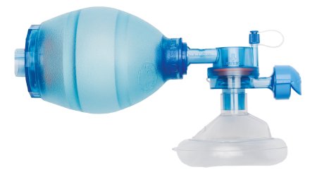 Mercury Medical Resuscitator CPR-2 Nasal / Oral Mask - Box of 6 - 1056008-BX