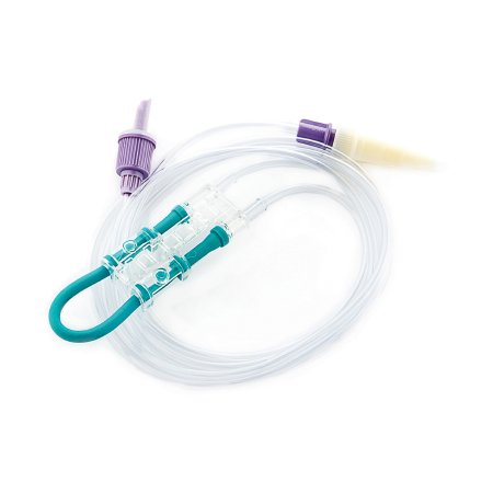 Zevex Enteral Feeding Pump Safety Screw Set with ENFit™ Connector Infinity® Silicone NonSterile ENFit® Connector and Transitional Connector - Case of 30 - INF0020-A-CS