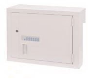 Lakeside Manufacturing High Security Storage Narcotics Cabinet Steel 2 Shelves Electronic Lock / Key Lock Override - Each - LHS-220-EA