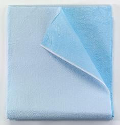 Tidi Products Stretcher Sheet Tidi® Everyday Flat Sheet 40 X 72 Inch Blue Tissue / Poly Disposable - Case of 50 - 980927-CS