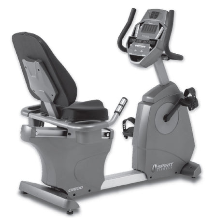 Kerma Medical Products Spirit Fitness CR800 Stationary Bicycle Recumbent Bike - Each - 5975800140-EA