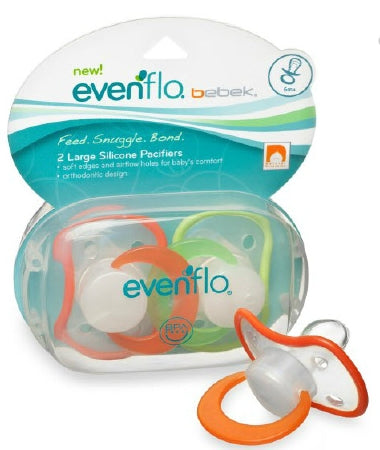 Evenflo Pacifier Evenflo Bebek® Ages 6 Months and Up - Pack of 2 - 1134218C-PK