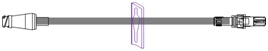 ICU Medical IV Extension Set Needle-Free Port 7 Inch Tubing - Case of 50 - MC33131-CS