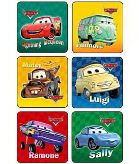 Medibadge Disney® 75 per Unit Cars Sticker - Pack of 90 - 2547P-PK