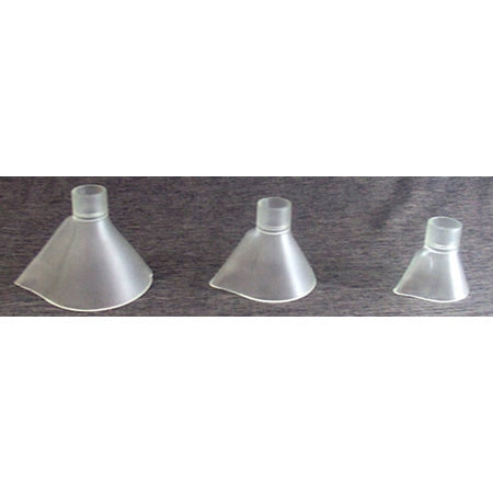 Tri-Anim Health Services Oxygen Mask Cone Style Infant Without Strap - Case of 10 - 87-M30-CS