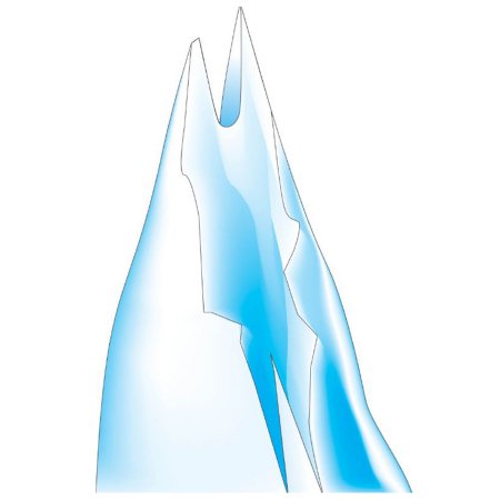 Clinton Industries Clinton Kids™ Ice Mountain Sticker 50 X 78 Inch - Each - 10-CC-1-EA