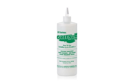 Safetec of America Fluid Solidifier Green-Z™ Can-Z® 22,000 cc Needle Nose Top Bottle 16 oz. - Case of 12 - 42003-CS