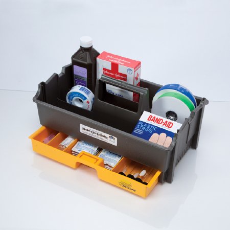 Health Care Logistics Carry Caddy with Drawer 6.81 X 9.19 X 14.75 Inch HDPE - Each - 5227-EA