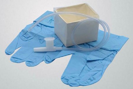 Vyaire Medical Suction Catheter Kit AirLife® Cath-N-Glove® 14 Fr. NonSterile - Case of 100 - 4864T-CS