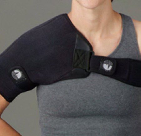DeRoyal Hot / Cold Therapy Wrap ActiveWrap® Shoulder Large / X-Large 38+ Inch Chest Circumference Active Medical Plush™ / Plastic / Gel Reusable - Each - 9371-01-EA
