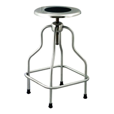 UMF Medical Exam Stool Backless Threaded Stem Height Adjustment - Each - SS6701-EA