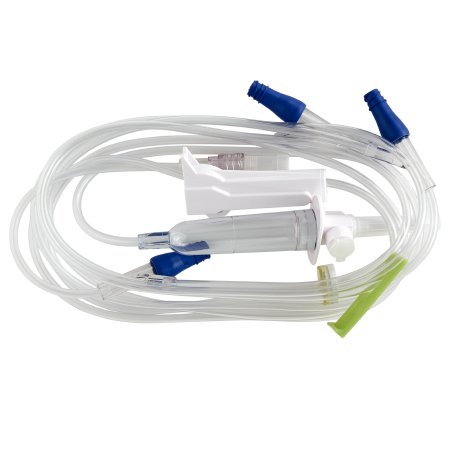 ICU Medical Primary IV Administration Set Bravo 24® Gravity 3 Ports 15 Drops / mL Drip Rate Without Filter 112 Inch Tubing Solution - Case of 50 - SC9029-CS