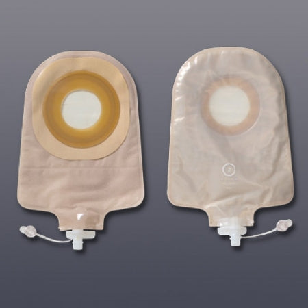 Hollister Urostomy Pouch Premier™ One-Piece System 9 Inch Length Drainable Convex, Pre-Cut - Box of 5 - 8497-BX