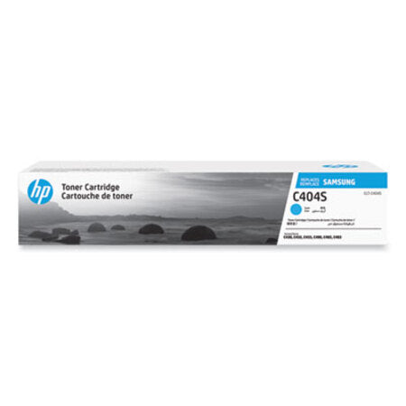 Samsung ST970A (CLT-C404S) Toner, 1,000 Page-Yield, Cyan - Pack of 1 - HEW-ST970A-PK
