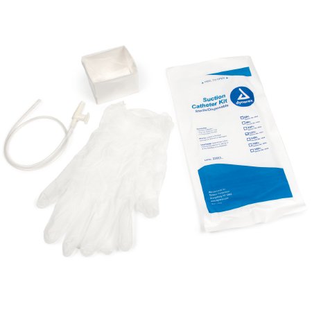 Dynarex Suction Catheter Kit 12 Fr. Sterile - Case of 50 - 32053-CS