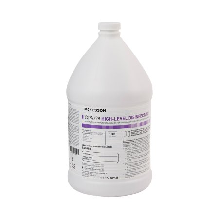 McKesson OPA High-Level Disinfectant McKesson OPA/28 RTU Liquid 1 gal. Jug Max 28 Day Reuse - Each - 73-OPA28-EA