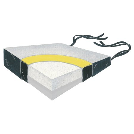 Skil-Care Wedge Seat Cushion Skil-Care™ 18 W X 16 D X 4 H Inch Foam - Each - 754051-EA