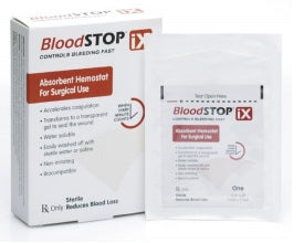 Lifescience PLUS Hemostatic Dressing BloodSTOP® iX - Case of 120 - BS-IX-14-CS