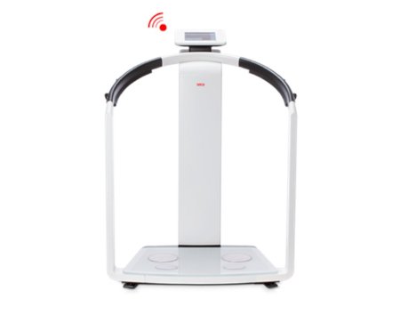 Seca Full Body Composition Analyzer - Standing Stand On seca® 514 Touchscreen Display 660 lbs. Black / White - Each - 5141321139-EA