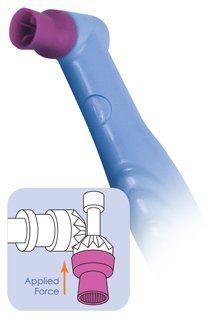 SPS Medical Supply Prophy Angle Sparkle® Purple Adult Soft - Case of 1200 - TPASSC1-CS