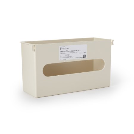 McKesson Glove Box Holder McKesson Prevent® Vertical Mounted 1-Box Capacity Putty 3-7/8 X 6-1/2 X 11 Inch Plastic - Each - 2264-EA