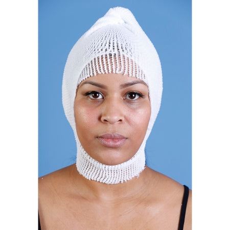 Medi-Tech International Elastic Net Retainer Dressing MT Spandage™ Pre-Cuts Tubular / Pre-Cut Elastic 24 Inch Length Size 6 White Large Head / Shoulder / Thigh NonSterile - Case of 50 - MT6X24-CS