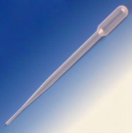 Globe Scientific Transfer Pipette 5 mL NonSterile - Case of 5000 - 138050-CS