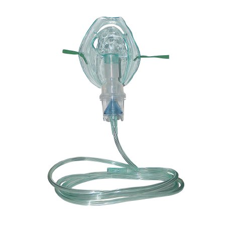 Drive Medical Handheld Compressor Nebulizer System Small Volume Medication Cup Universal Aerosol Mask Delivery - Case of 50 - NEB KIT 600-CS