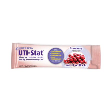 Nutricia North America Oral Supplement UTI-Stat® Cranberry Flavor Liquid 1 oz. Individual Packet - Each - 78404-EA