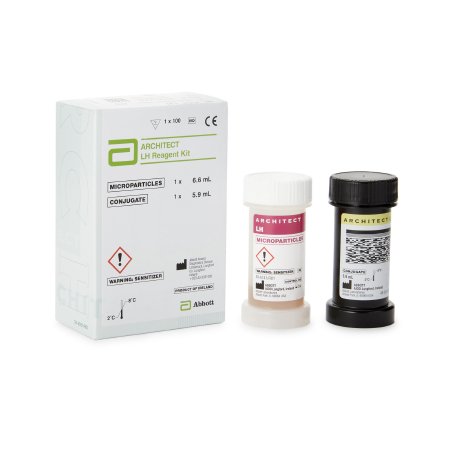 Abbott Reagent Architect™ Reproductive Endocrinology Assay Luteinizing Hormone (LH) For Architect c4100 Analyzer 100 Tests - Each - 02P4025-EA