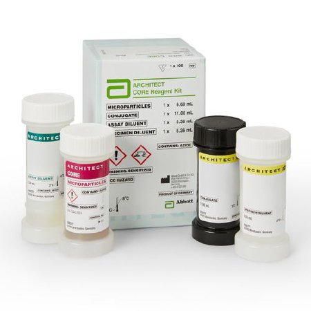 Abbott Reagent Architect™ Core Hepatitis / Antibody Test Anti HBc For Architect ci8200 Analyzer 100 Tests - Each - 06L2225-EA