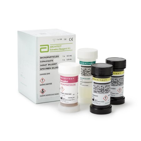Abbott Reagent Architect™ Reproductive Endocrinology Assay Estradiol For Architect c4100 Analyzer 100 Tests - Each - 07K7225-EA