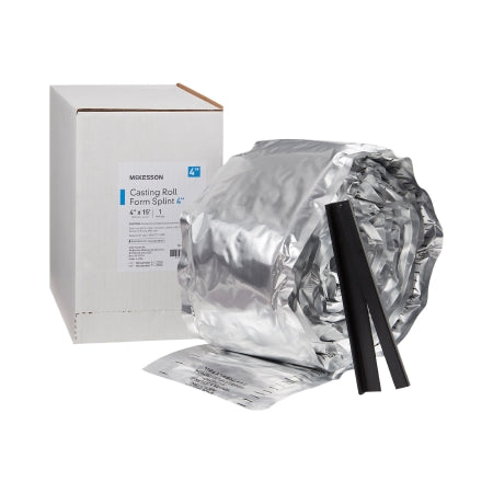 McKesson Padded Splint Roll McKesson 4 Inch X 15 Foot Fiberglass White - Case of 2 - 1304-CS