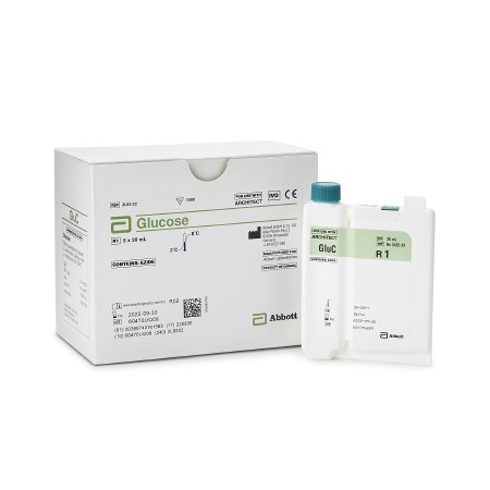 Abbott Reagent Architect™ General Chemistry Glucose For Architect c16000 Analyzer 1,500 Tests - Box of 1 - 03L8222-BX