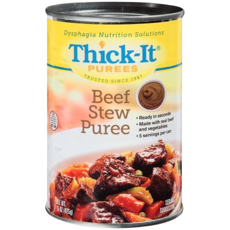 Kent Precision Foods Thickened Food Thick-It® 15 oz. Can Beef Stew Flavor Puree IDDSI Level 4 Extremely Thick/Pureed - Each - H308-F8800-EA