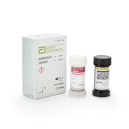 Abbott Reagent Kit Architect™ Core-M Antibody Test Hepatitis B Core Antigen For Architect ci8200 Analyzer 100 Tests - Box of 1 - 06L2325-BX