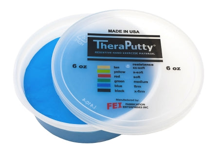 Fabrication Enterprises Therapy Putty CanDo® TheraPutty® Firm 6 oz. - Each - 10-0913-EA